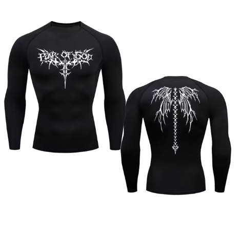 Athletic Cyberglism Men's Compression long sleeve