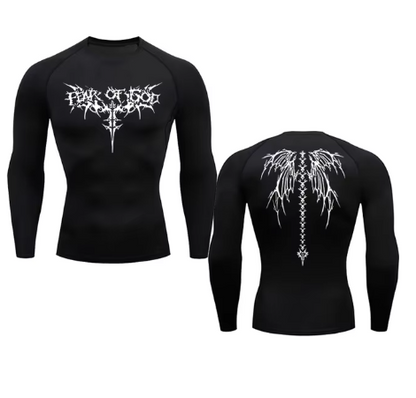 Athletic Cyberglism Men's Compression long sleeve