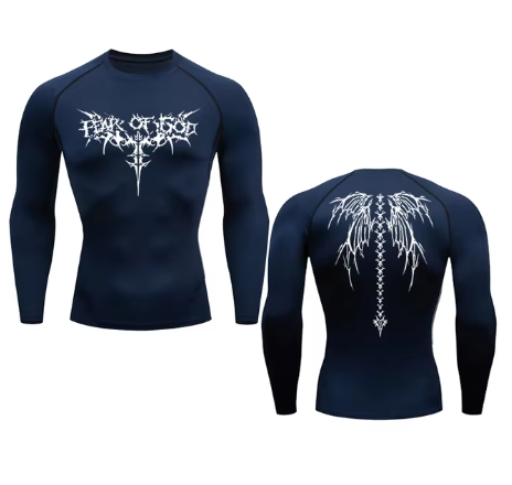 Athletic Cyberglism Men's Compression long sleeve