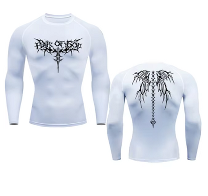 Athletic Cyberglism Men's Compression long sleeve